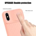 Miniatyrbild 7 av 8: iPhone XS MAX Skal Fodral av flexibel TPU-silikon och med kameraskydd Mobilskydd Case Cover