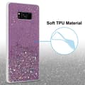 Miniatyrbilde 4 av 8: Deksel til Samsung Galaxy S8 med glitrende glitter