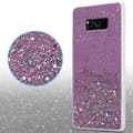 Miniatyrbilde 5 av 8: Deksel til Samsung Galaxy S8 med glitrende glitter