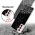 Miniatyrbilde 6 av 8: Deksel til Samsung Galaxy S21 5G med glitrende glitter