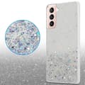 Pikkukuva 5 / 8: Samsung Galaxy S21 5G Suojakuori Suojakotelo joustavasta TPU-silikonista jossa on kimaltelevaa glitteriä