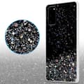 Pikkukuva 5 / 8: Samsung Galaxy S20 Suojakuori Suojakotelo joustavasta TPU-silikonista jossa on kimaltelevaa glitteriä