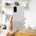 Pikkukuva 7 / 8: Samsung Galaxy S20 Suojakuori Suojakotelo joustavasta TPU-silikonista jossa on kimaltelevaa glitteriä