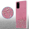 Miniatyrbilde 5 av 8: Deksel til Samsung Galaxy S20 med glitrende glitter