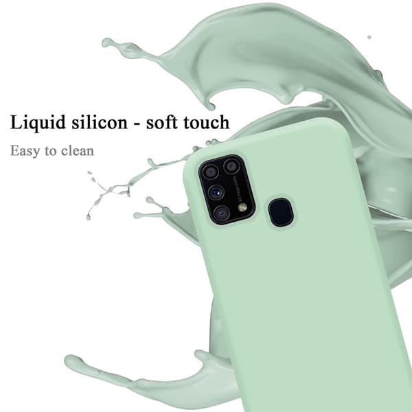 Samsung Galaxy M31 Suojakotelo Suojakuori valmistettu joustavasta TPU-silikonista