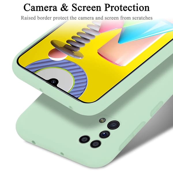 Samsung Galaxy M31 Suojakotelo Suojakuori valmistettu joustavasta TPU-silikonista
