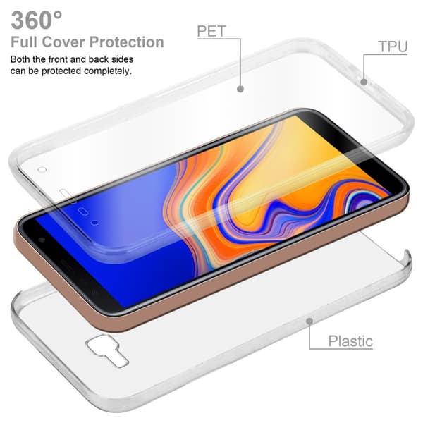 Cover Samsung Galaxy J4 PLUS Etui Case (Gennemsigtig)