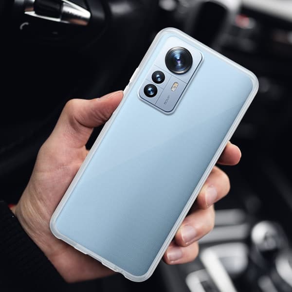 Xiaomi 12 PRO Skal Skal Fodral av flexibelt TPU-silikon Mobilskydd