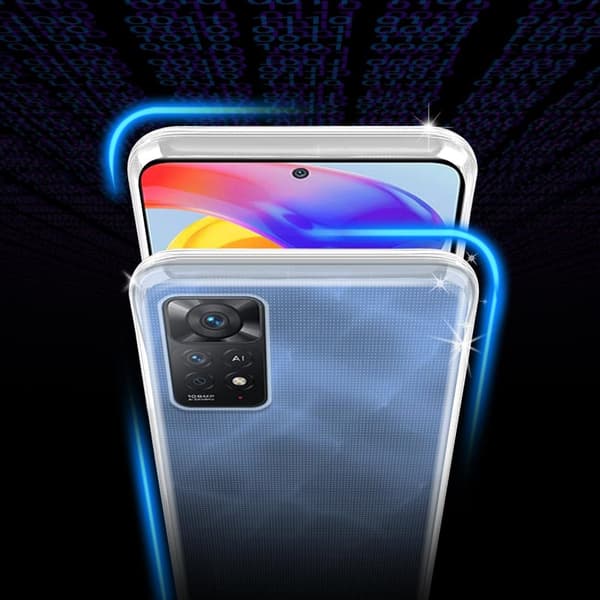 Xiaomi RedMi NOTE 11 PRO+ Skal Skal Fodral av flexibelt TPU-silikon Mobilskydd