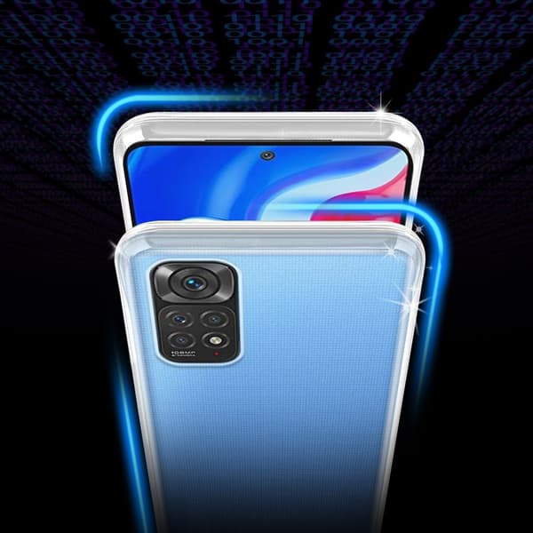 Xiaomi RedMi NOTE 11 4G / 11S 4G Cover Case Etui (Gennemsigtig)