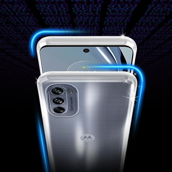 Motorola MOTO G62 5G Skal Skal Fodral av flexibelt TPU-silikon Mobilskydd