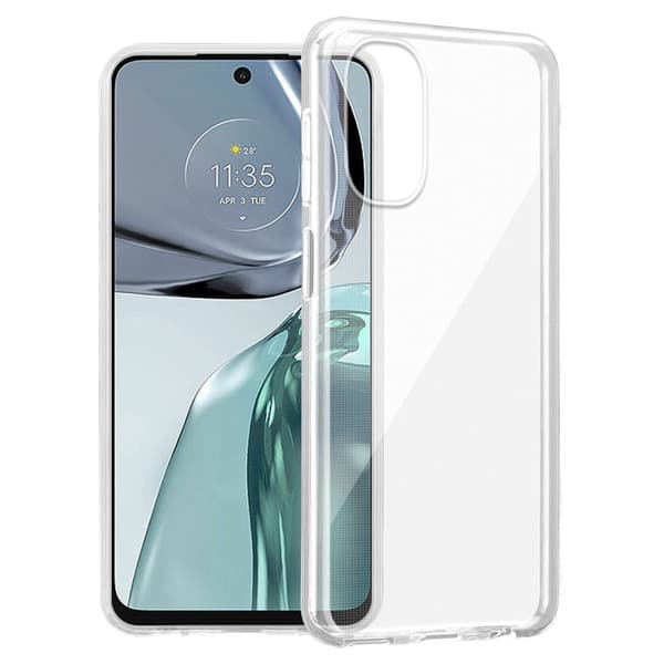 Motorola MOTO G62 5G Skal Skal Fodral av flexibelt TPU-silikon Mobilskydd