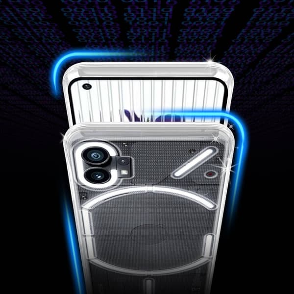 Nothing Phone (1) Cover Case Etui (Gennemsigtig)