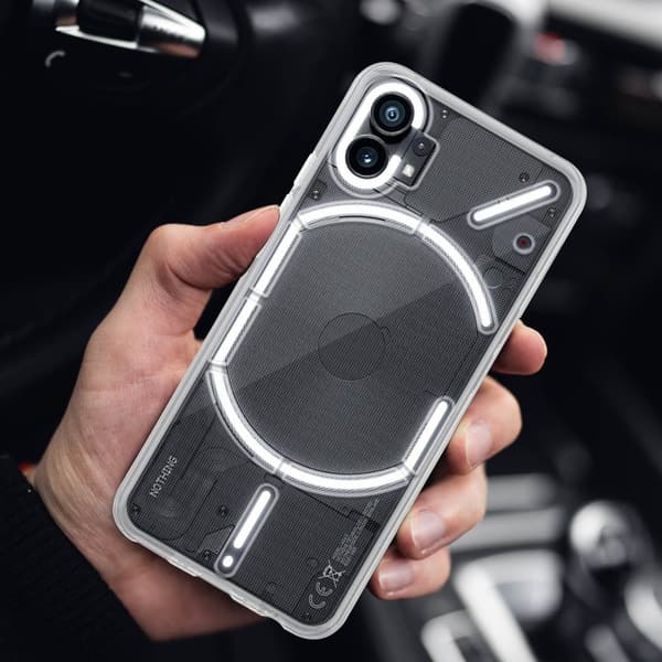 Nothing Phone (1) Cover Case Etui (Gennemsigtig)