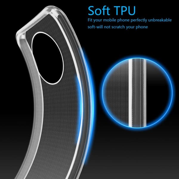 Cubot MAX 3 Cover Case Etui (Gennemsigtig)