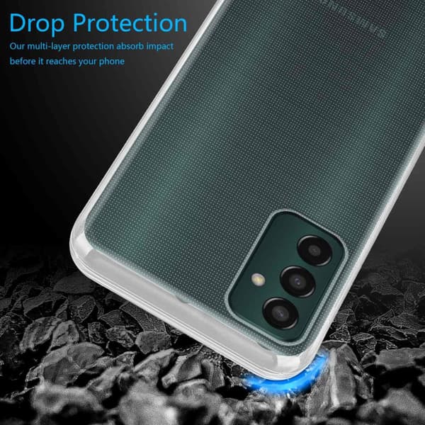 Samsung Galaxy M13 4G Suojakuori Suojakotelo valmistettu joustavasta TPU-silikonista