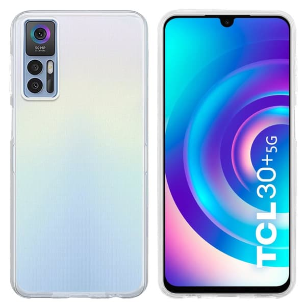TCL 30 (4G / 5G) / 30+ Cover Case Etui (Gennemsigtig)