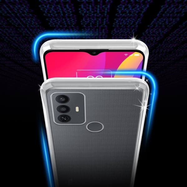 TCL 30E / 30SE / 305 Skal Skal Fodral av flexibelt TPU-silikon Mobilskydd