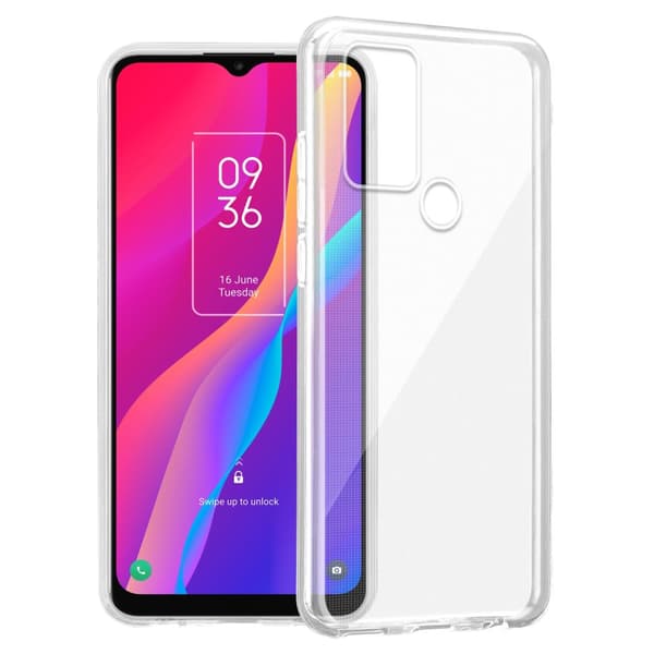 TCL 30E / 30SE / 305 Skal Skal Fodral av flexibelt TPU-silikon Mobilskydd