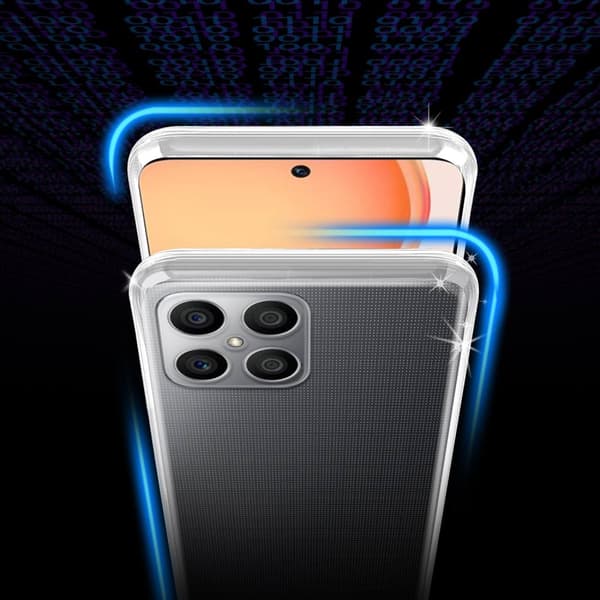 Honor X8 Cover Case Etui (Gennemsigtig)