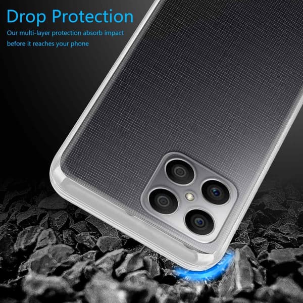 Honor X8 Cover Case Etui (Gennemsigtig)