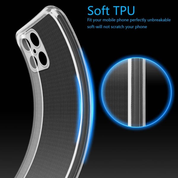 Honor X8 Cover Case Etui (Gennemsigtig)
