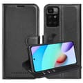 Pikkukuva 1 / 5: Xiaomi RedMi 10 Suojakotelo Lompakkokotelo Matkapuhelinkotelo Suojakuori jossa magneettisuljenta, jalusta-toiminto ja korttitasku