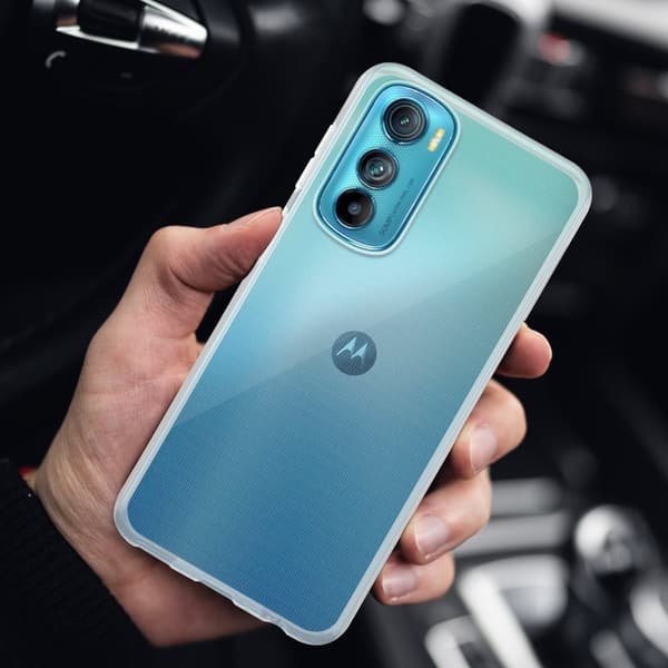 Motorola EDGE 30 Cover Case Etui (Gennemsigtig)