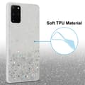 Pikkukuva 4 / 8: Samsung Galaxy S20 PLUS Suojakuori Suojakotelo joustavasta TPU-silikonista jossa on kimaltelevaa glitteriä