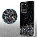 Pikkukuva 5 / 8: Samsung Galaxy S20 ULTRA Suojakuori Suojakotelo joustavasta TPU-silikonista jossa on kimaltelevaa glitteriä