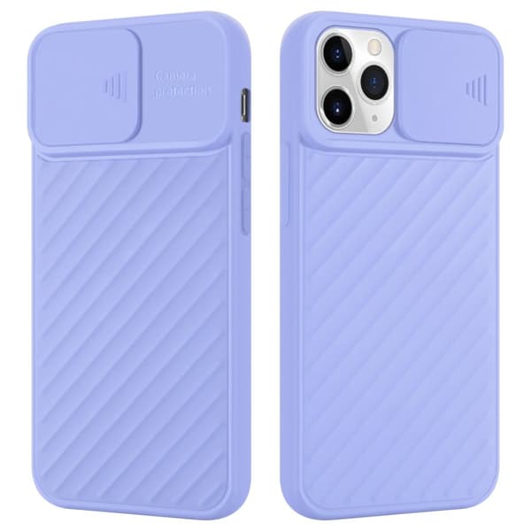 Deksel til iPhone 11 PRO MAX Beskyttelsesdeksel av fleksibelt TPU-silikon og med kamerabeskyttelse