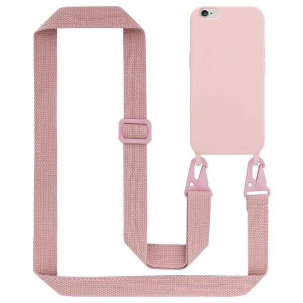 iPhone 6 PLUS / 6S PLUS Suojakuori Suojakotelo silikoni pituus säädettävissä johto hihna
