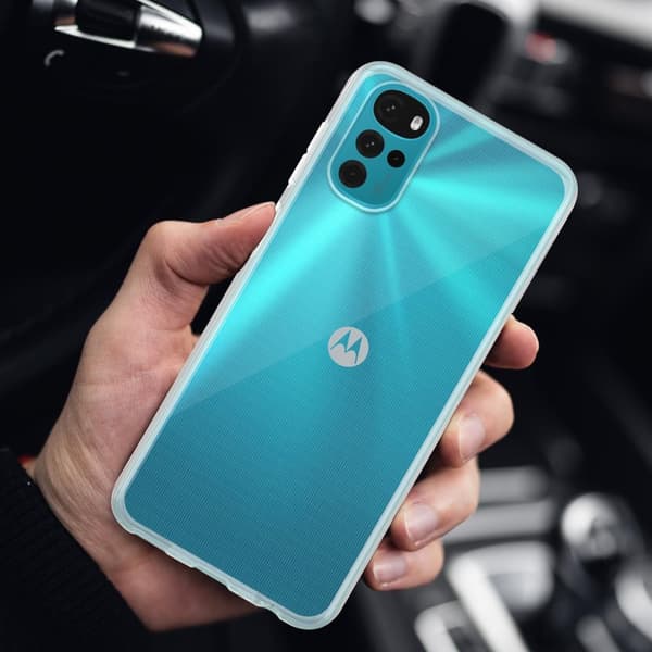 Motorola MOTO G22 Suojakuori Suojakotelo valmistettu joustavasta TPU-silikonista