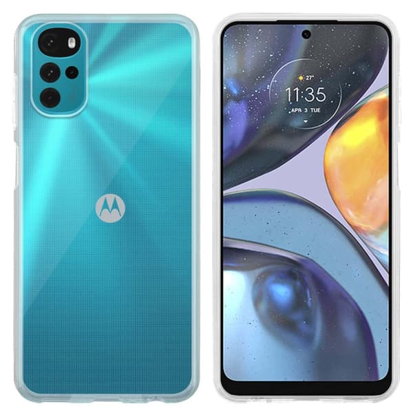 Motorola MOTO G22 Suojakuori Suojakotelo valmistettu joustavasta TPU-silikonista