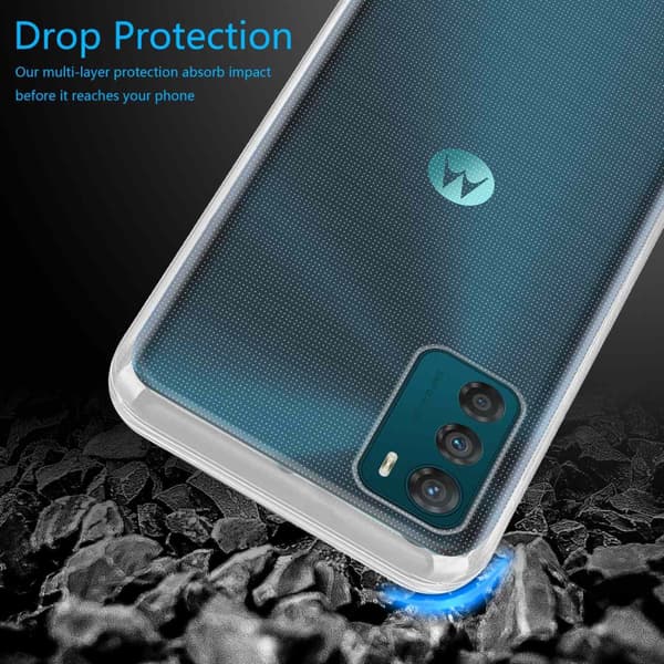 Motorola MOTO G42 Cover Case Etui (Gennemsigtig)