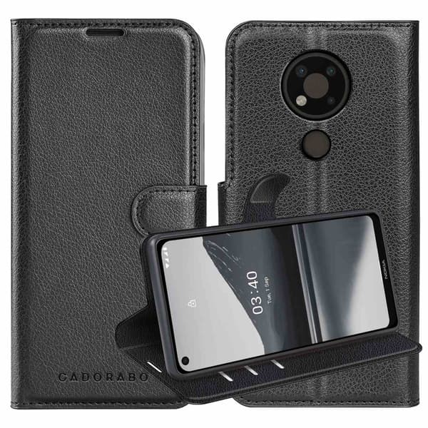 Nokia 3,4 Suojakotelo Lompakkokotelo Matkapuhelinkotelo Suojakuori jossa magneettisuljenta, jalusta-toiminto ja korttitasku