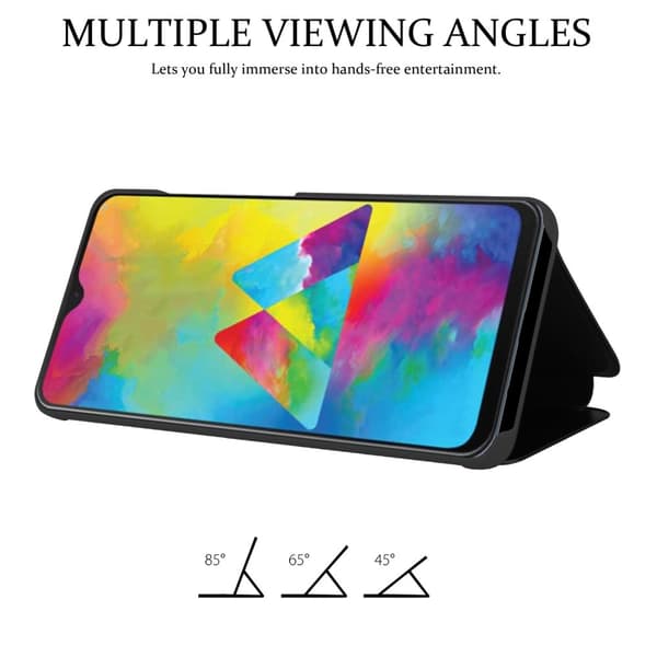 Samsung Galaxy M21 / M30s Pungetui Cover Case (Sort)