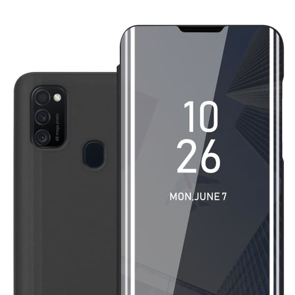 Samsung Galaxy M21 / M30s Pungetui Cover Case (Sort)