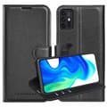 Miniatyrbillede 1 af 6: Motorola MOTO G10 / G30 Pungetui Cover Case (Sort)