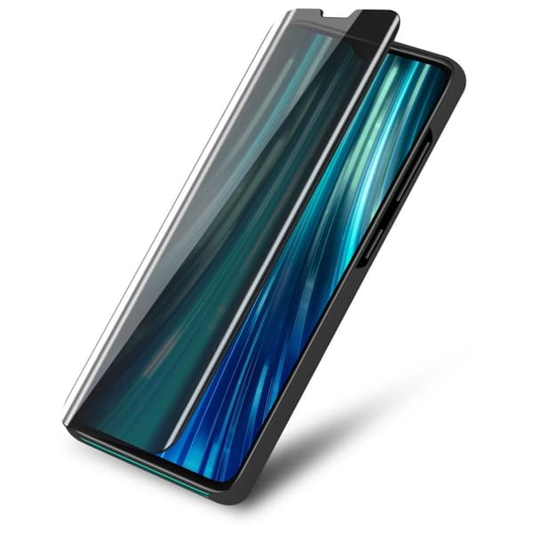 Xiaomi RedMi NOTE 8 PRO Skal Plånboksfodral Clear View Mirror Skyddsomslag med standfunktion 360 graders skydd