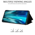 Miniatyrbild 5 av 7: Xiaomi RedMi NOTE 8 PRO Skal Plånboksfodral Clear View Mirror Skyddsomslag med standfunktion 360 graders skydd