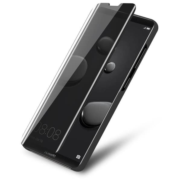 Huawei MATE 10 PRO Lompakkokotelo Matkapuhelinkotelo Suojakuori Clear View Mirror Suojakotelo jalusta toiminto 360 asteen suojaus