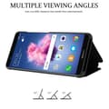Miniatyrbillede 5 af 7: Huawei P SMART 2018 / Enjoy 7S Pungetui Cover Case (Sort)