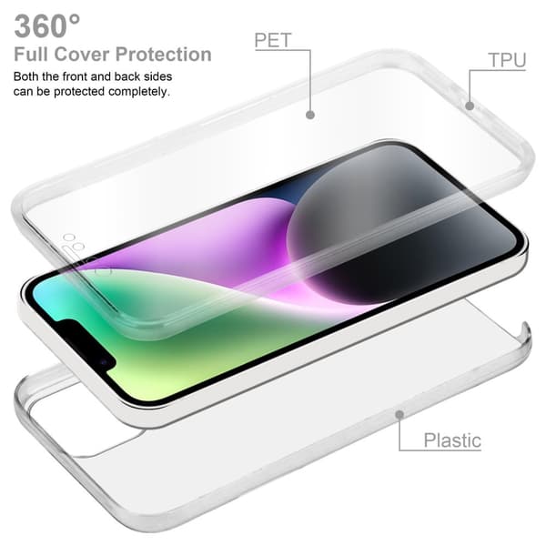 Cover iPhone 14 PLUS Etui Case (Gennemsigtig)
