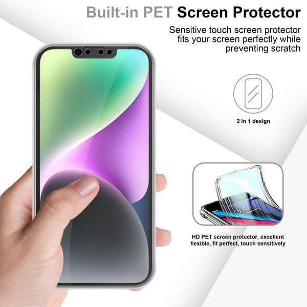 Cover iPhone 14 PLUS Etui Case (Gennemsigtig)
