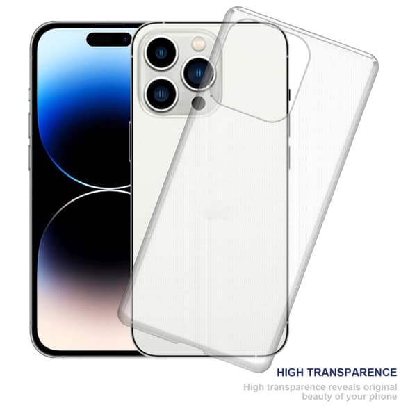 iPhone 14 PRO Suojakuori Suojakotelo valmistettu joustavasta TPU-silikonista