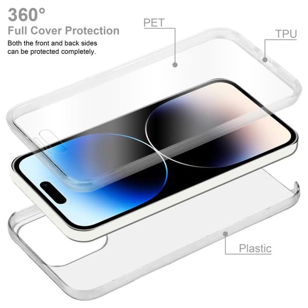 Cover iPhone 14 PRO Etui Case (Gennemsigtig)