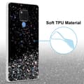 Miniatyrbild 4 av 8: Huawei MATE 20 Skal Fodral Case Cover av flexibelt TPU-silikon med glittrande glitter