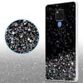 Miniatyrbild 5 av 8: Huawei MATE 20 Skal Fodral Case Cover av flexibelt TPU-silikon med glittrande glitter