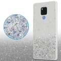 Miniatyrbild 5 av 8: Huawei MATE 20 Skal Fodral Case Cover av flexibelt TPU-silikon med glittrande glitter